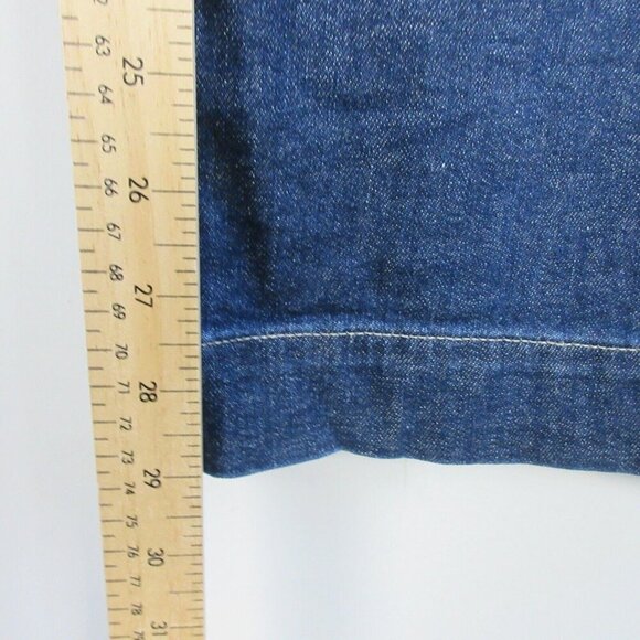 J. Crew Wide Leg Jeans - Dark Blue - Picture 5 of 15
